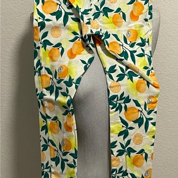 Old Navy Long Sleeve Pajama Set - Oranges & Lemons - Picture 4 of 13